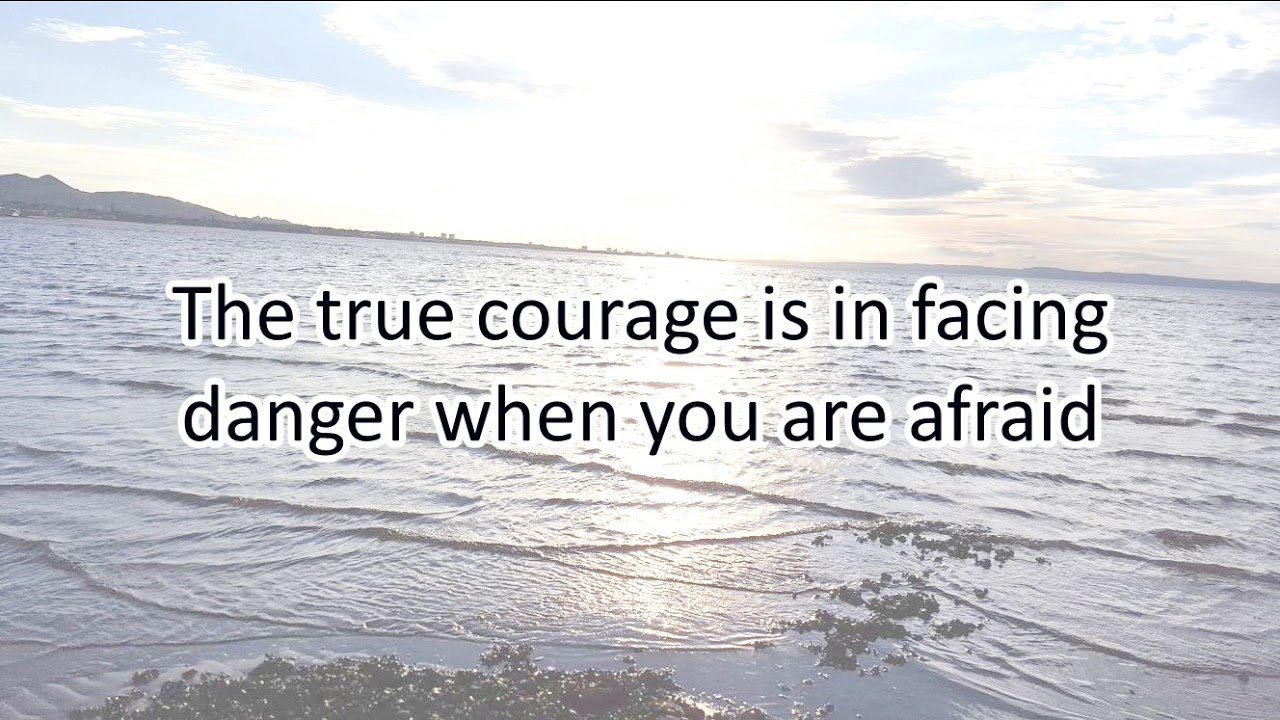 How To Have Courage - Motivational Quotes about COURAGE - YouTube