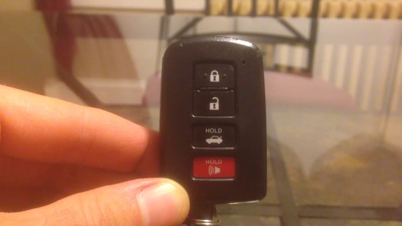 Change Battery In Toyota Key Fob 2010 Camry