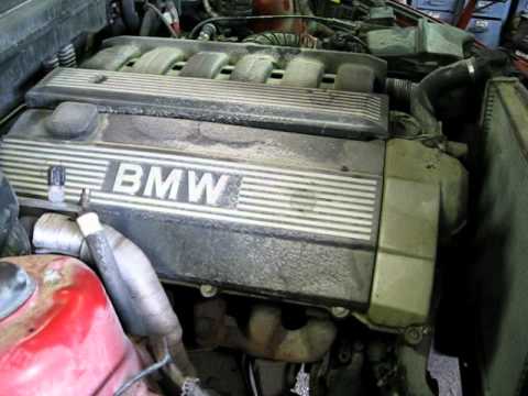 1993 BMW 525I ENGINE TESTING STOCK S07004 SOUTHWEST ENGINES - YouTube