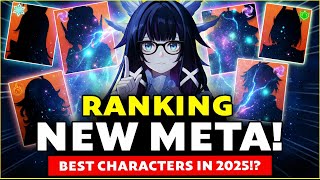 BEST Characters in 2025 META! – Full DPS & Support Tier List | Genshin Impact