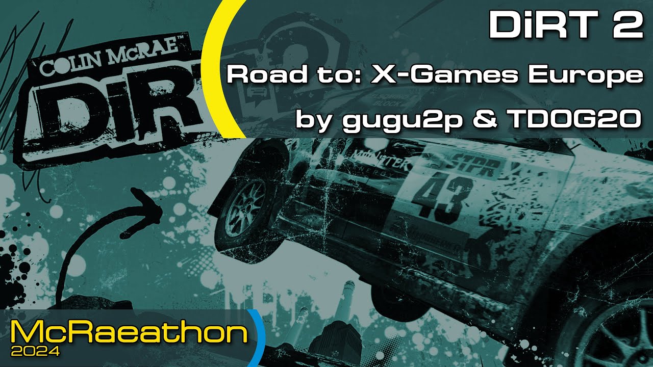 McRaeathon 2024 | DiRT 2 | Road to X-Games Europe | GuGu2P Vs. TDOG20 | 