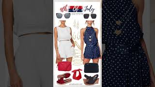 Cute 4th Of July Outfits Ideas #summeroutfits #4thofjulyoutfits #howtoandstyle