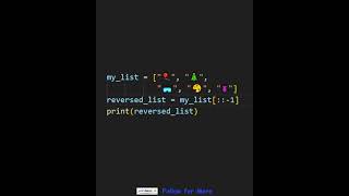 4 ways to reverse a list in Python