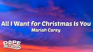 Mariah Carey - All I Want for Christmas Is You (Lyrics)
