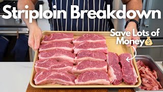 Become a Pro Chef: Master the Art of Cutting Your Own Beef Striploin!