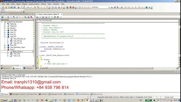 B&R Programming Languages: C