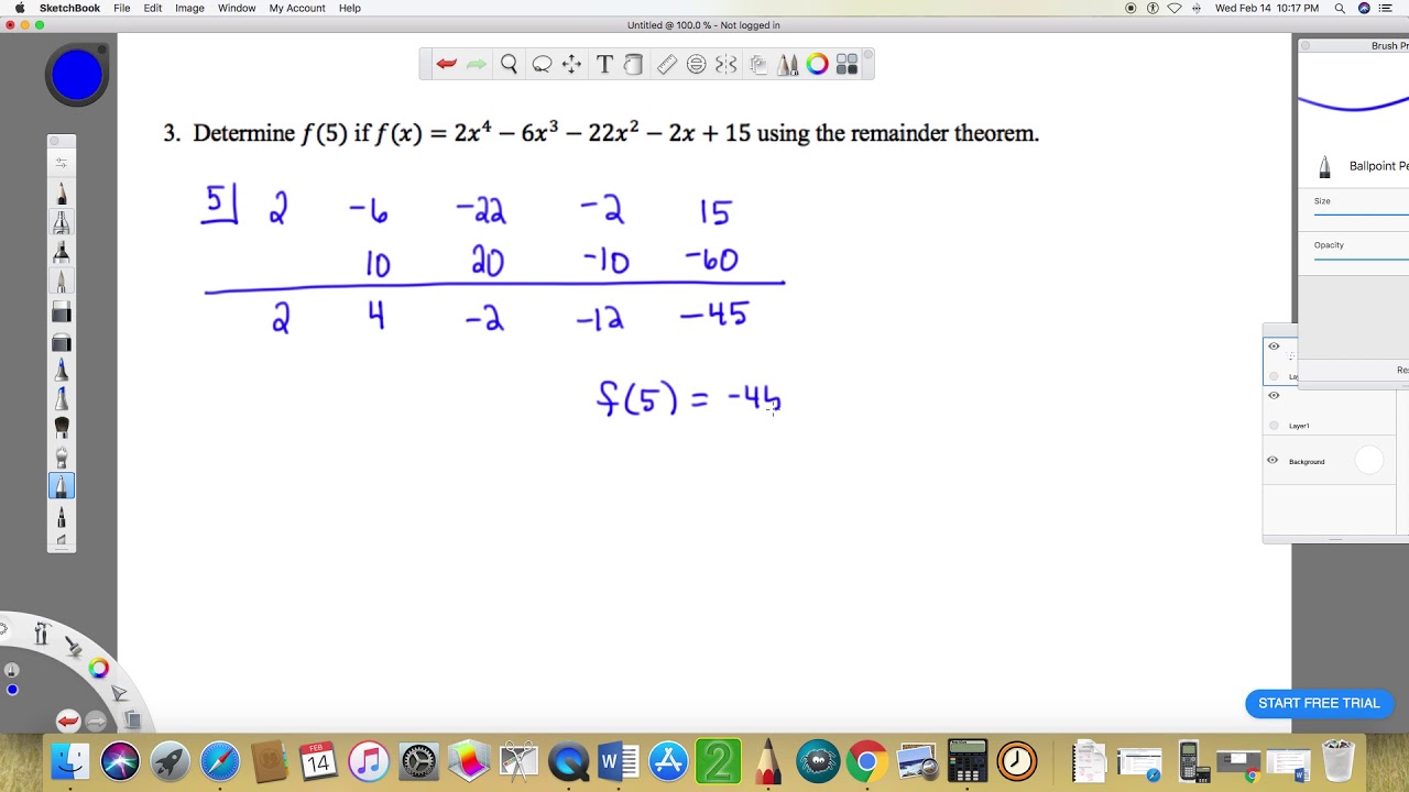 ca skill 4f day2 problem 3 solution - YouTube
