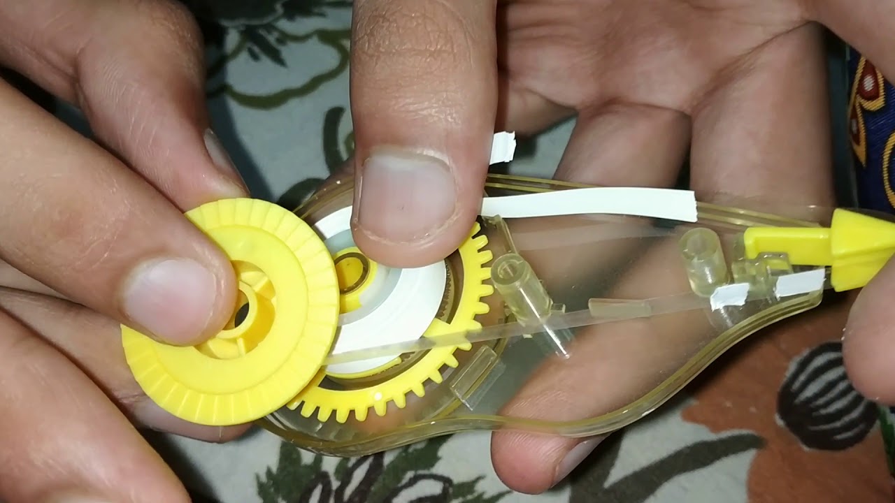 How to repair Correction Tape?? 