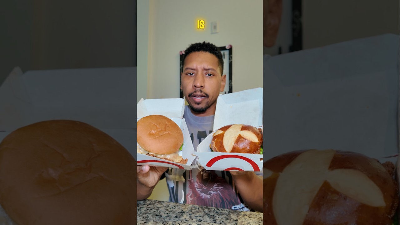 Chick-Fil-A: Pretzel Cheddar Club vs Spicy Chicken Deluxe