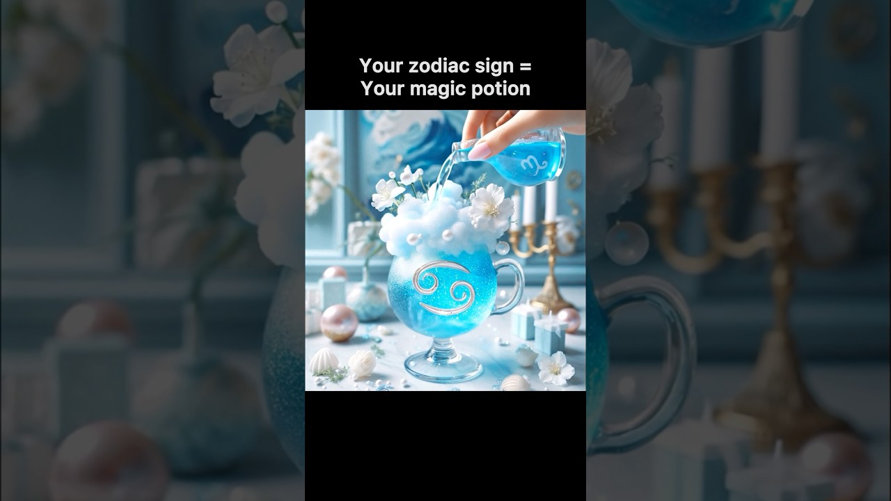 ASMR Water Signs Zodiac 🌊 Cancer, Scorpio, Pisces | Satisfying Potion Pouring