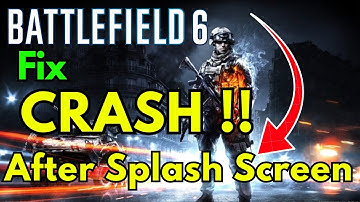 Battlefield 6 crasht na reparatie van opstartscherm