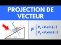 Projection de vecteur  mthode simple  1re  terminale