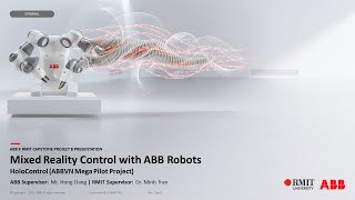 [ABBxRMIT] SSET Capstone B 2023 HoloControl MR Robot Control (4K UHD)