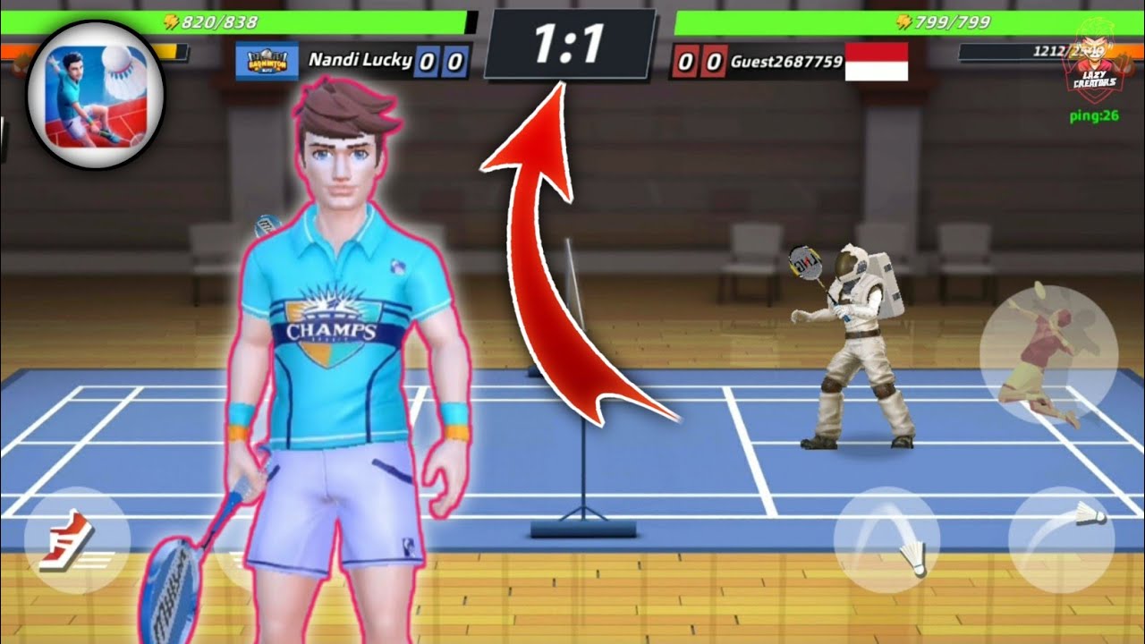 Badminton Blitz3D Multiplayer Sports Game🏸🏸 YouTube
