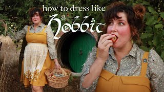 How to dress like a hobbit || dressing hobbitcore for a week while curating a hobbit wardrobe