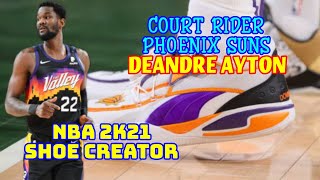 NBA Shoe Creator PUMA COURT RIDER PHOENIX SUNS DEANDRE AYTON / NBA 2K21