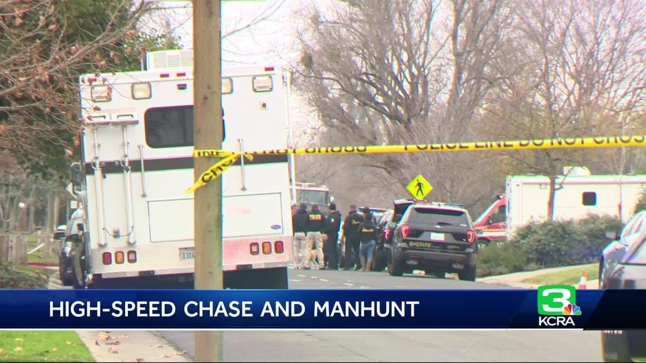 3 Suspects In Custody After Sacramento Manhunt - YouTube