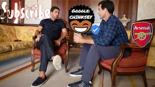 #GoogleChinksey | REACTING to Mikel Arteta's sit down INTERVIEW with MARCA (Transcript) @arsenal