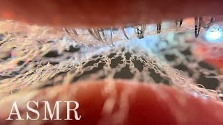 ASMR 1$ eye cleaning 👁️🥱 Sticky mouth sounds 🫠 screenshot 5
