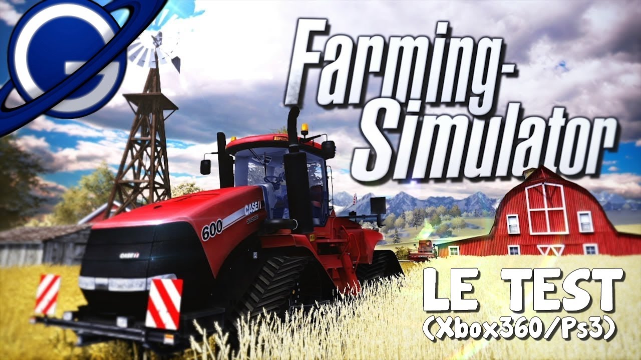 Farming Simulator - Le Test (Xbox360-Ps3) - YouTube