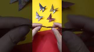 Các Bé Không Cần Lo Lắng Gấp Bướm Bướm Trong Giờ Thủ Công. Bươm Bướm Gấp Rất Dễ Dàng Và Đẹp Nữa Đấy