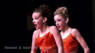 DANCE MOMS BEST AND WORST TRIOS