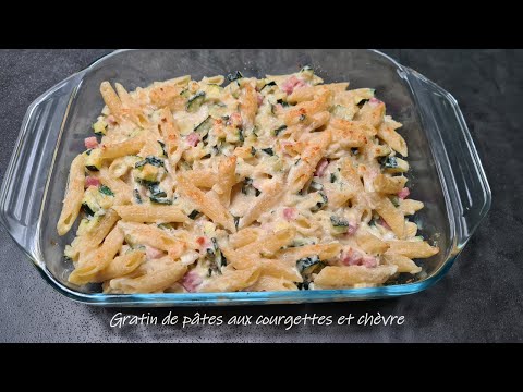 Vidéo: Casserole De Pâtes Et Courgettes