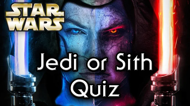 Unleash Your Inner Force! Discover if You're a Jedi or Sith