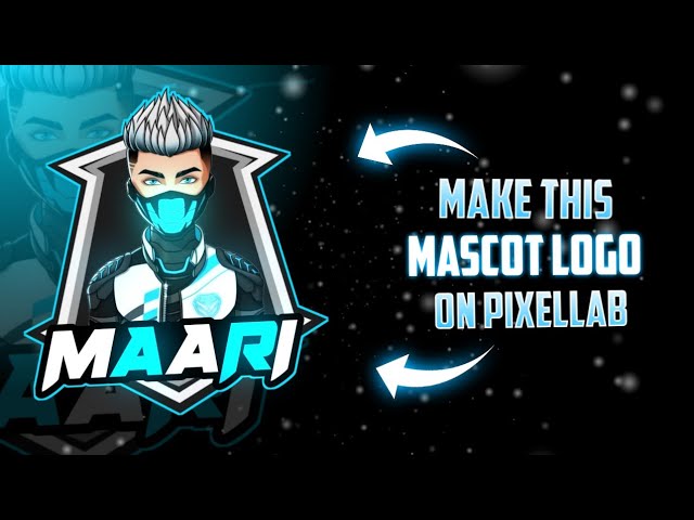How to Make Free Fire Gaming Mascot Logo in Pixallab