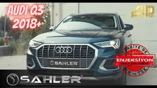 SAHLER Audi Q3 2018+ Araca Özel Havuzlu 4.5D Oto Paspas / Sahler Car Mat