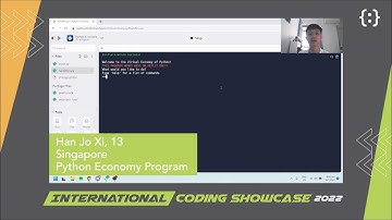 Han Jo Xi, 13, Singapore | Python Project Showcase | ICS 2022
