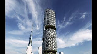 Dubai Tower with a Responsive Facade Inspired by Mashrabiya