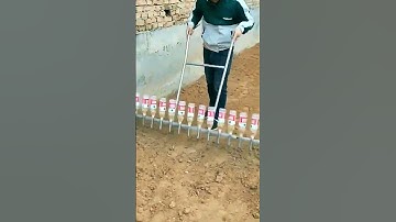 Spread seeds efficiently and orderly