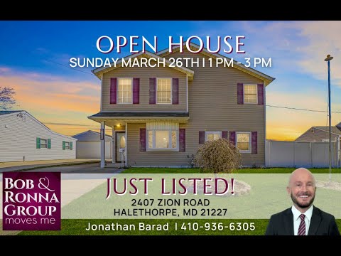 2407 Zion Road, Halethorpe, MD home video tour