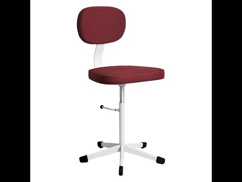Стілець промисловий СТ-1, м'яке сидіння PromStul™, видео 2