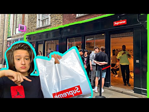 AM FOST LA MAGAZINUL SUPREME DIN LONDRA !