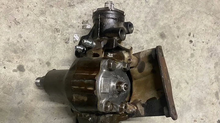 Jeep CJ7 Hydro assist steering PSC pump and cylinder, DIY steering box