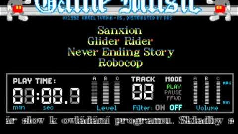 Top 10 demo musics on SHARP MZ-800