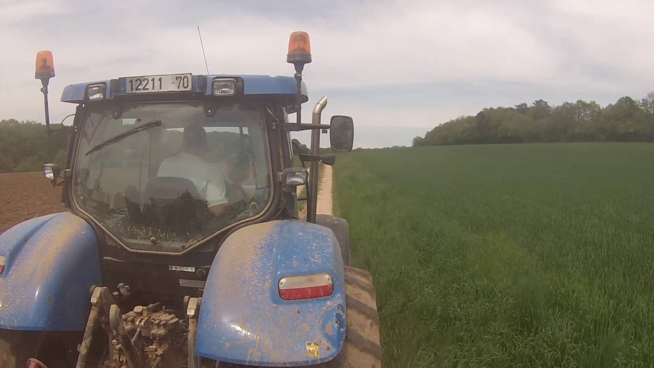 [GoPro] New Holland T7030 [Motor Sound]