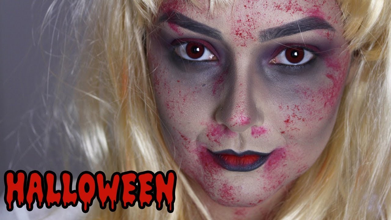 MAQUIAGEM FÁCIL PARA HALLOWEEN HALLOWEEN MAKEUP YouTube