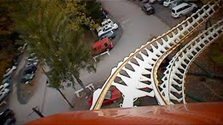 POV of  Whrilwind at Knoebels - October 2000 (60FPS)
