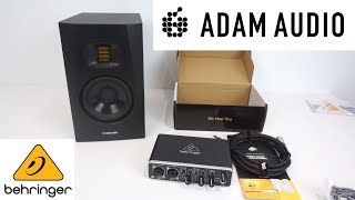 Новая аудиосистема для домашнего офиса — студийные мониторы Adam Audio T5V