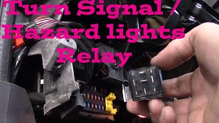 19992004 Jeep Grand Cherokee Turn Signal / Hazard light Relay replacement.