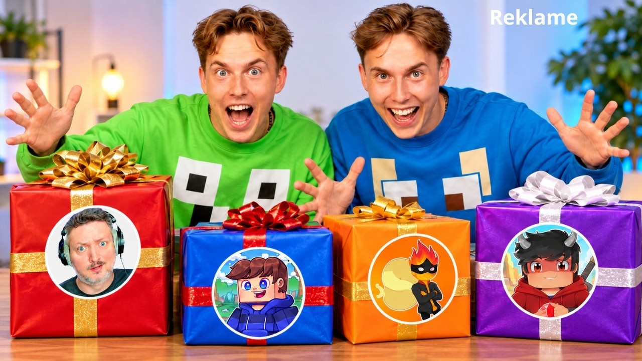 Vi Åbner GAVER Fra YOUTUBERE!!