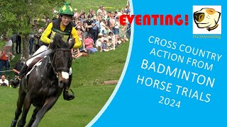 Unique cross country action from the Badminton Horse Trials 2024