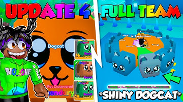 😱OMG!! I GOT 8 NEW SECRET *Shiny DOGCAT* Hatched New DOGCAT in Update 4 Mining Simulator 🏆