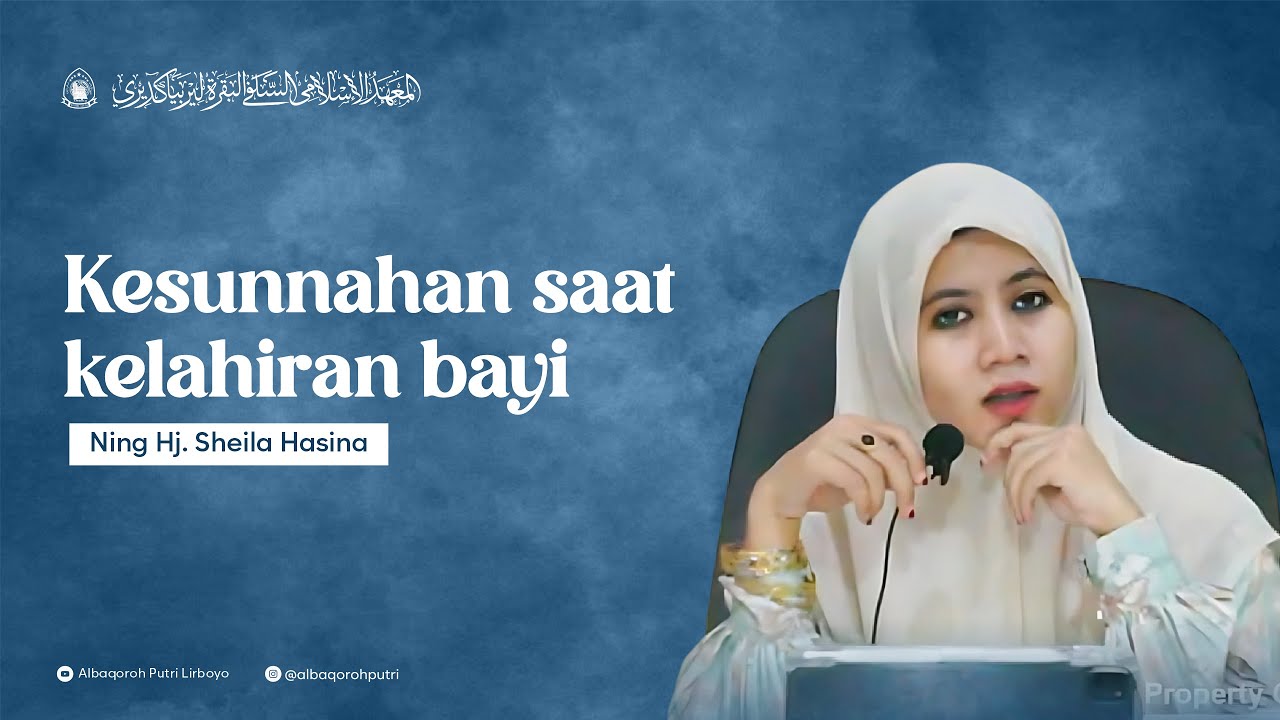 CUPLIKAN || Kesunnahan Saat Kelahiran Bayi | Uyunul Masa'il | Ning Hj. Sheila Hasina