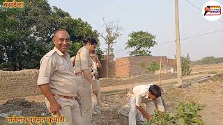 बसदेवा में धरती उगलने लगी देशी शराब,लेडिज थानेदार ने लगाया जमकर क्लास