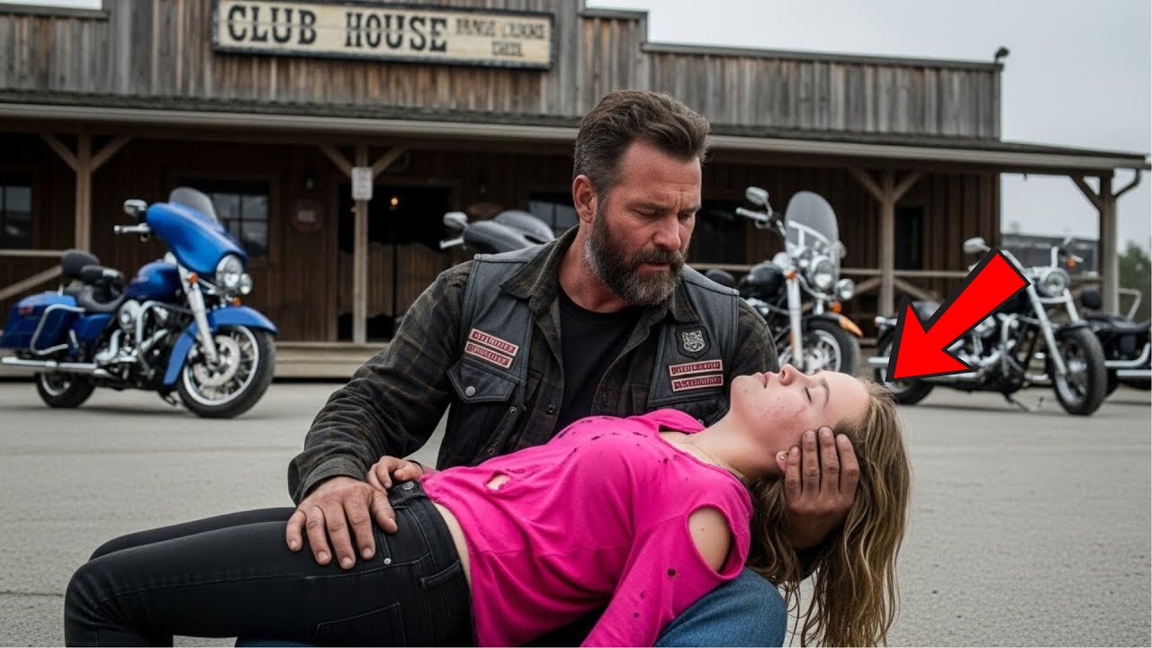 Homeless Girl Fainted at a Hells Angels Feet — He Saw the Bruises and Asked: “Who hurt you?”