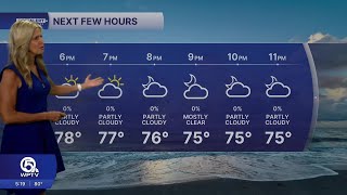 WPTV First Alert Weather Forecast for Evening of Thursday, April 16, 2026